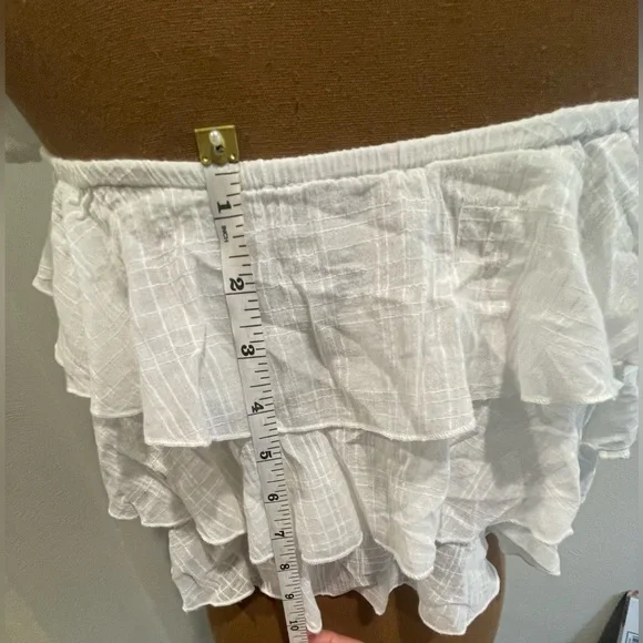 NWT Zara cropped linen shirt - Picture 5 of 9